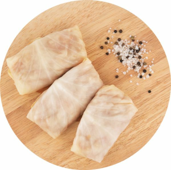 Голубцы с куриным фаршем полуфабрикат, вес