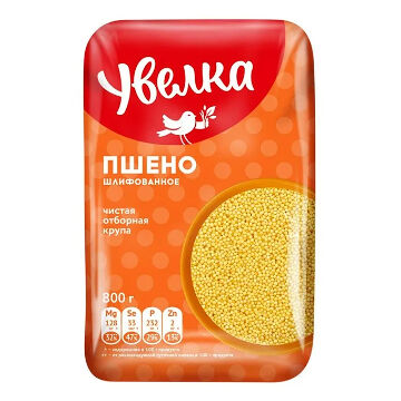 Пшено шлифованное Увелка