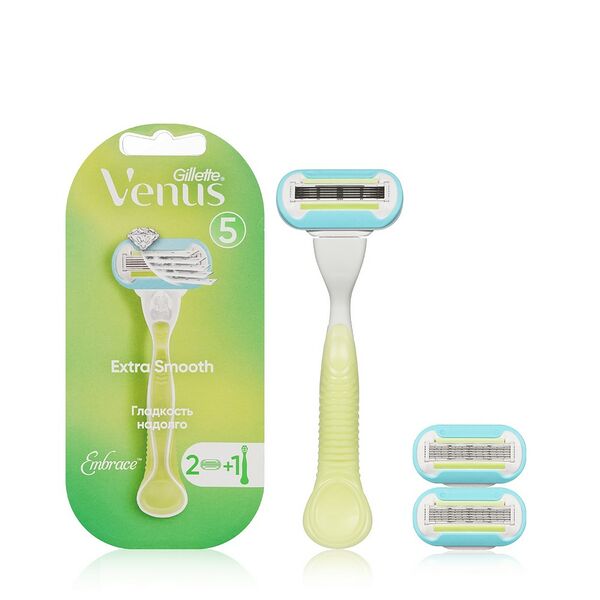 Станок Gillette Venus Embrace, со сменной кассетой
