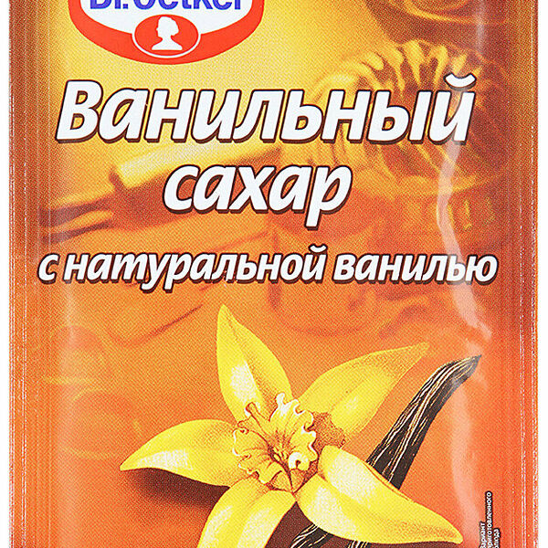 Ванильный сахар Dr.Oetker с натуральной ванилью