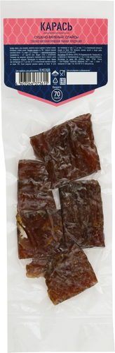 

Карась сушено-вяленый ПУТИНА слайсы, 70г