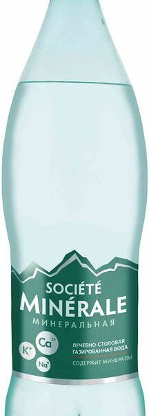 Вода минеральная Societe Minerale лечебно-столовая газированная 1.5л