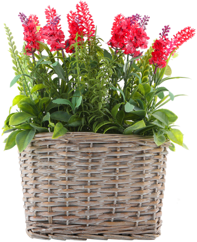 

Растение искусственное в корзине Лаванда 24х16х37см, Арт. Let05-20