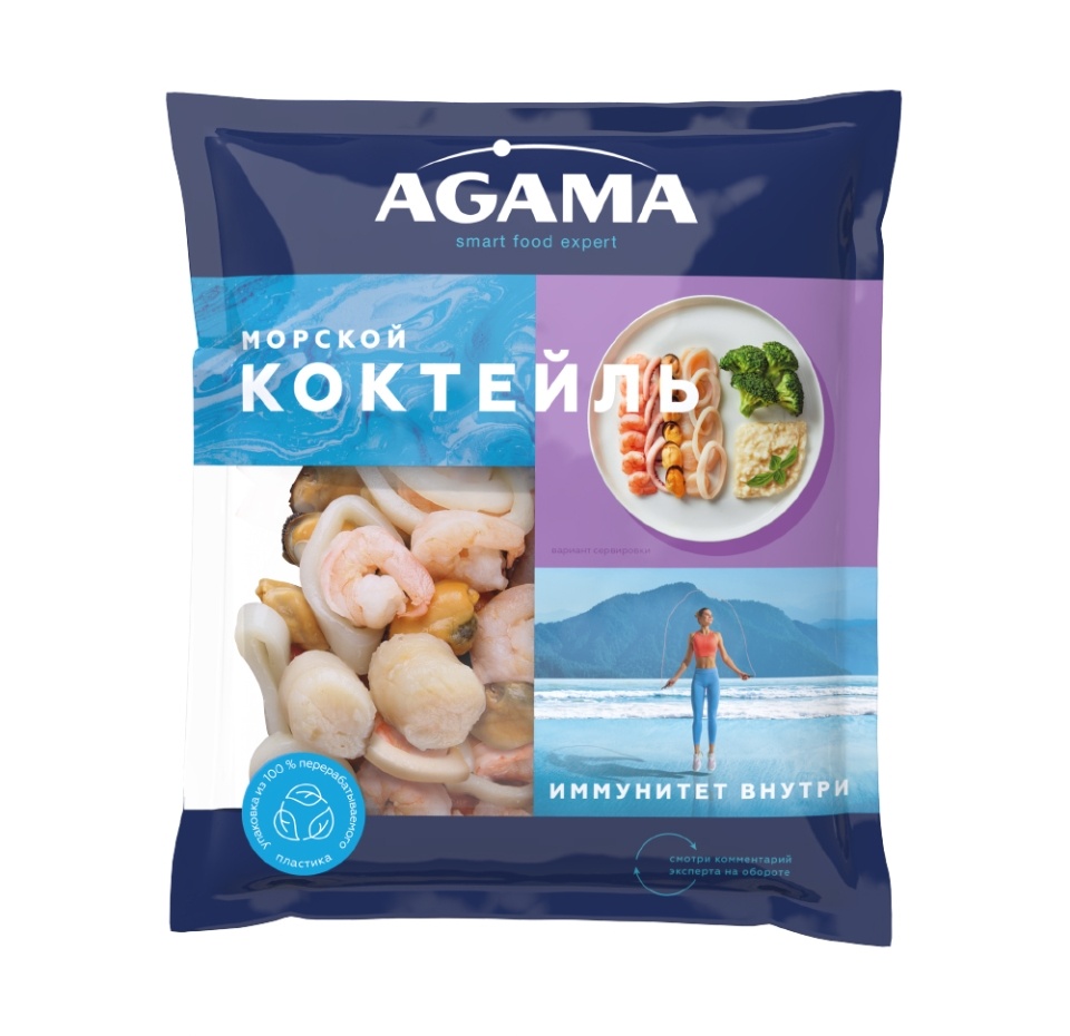 

Морской коктейль Agama замороженный, 300 г