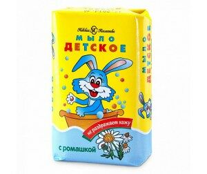 Детское мыло ромашка 90г(Невская косметика)