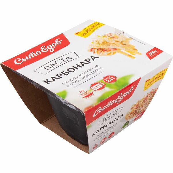 Паста Сытоедов карбонара