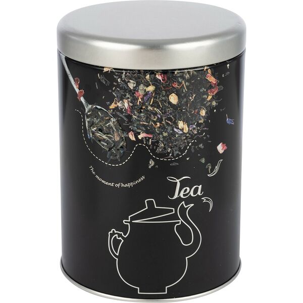 Банка с крышкой Чай, 900 мл, металл