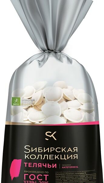 Пельмени Сибирская коллекция Телячьи 700г