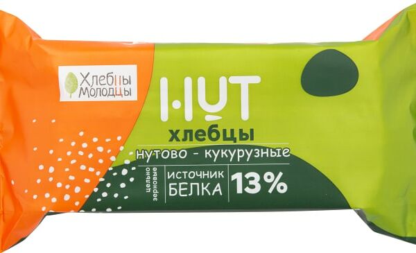 Хлебцы Хлебцы Молодцы Нут нутово-кукурузные 40г