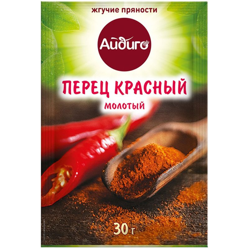

Перец Айдиго красный молотый 30г