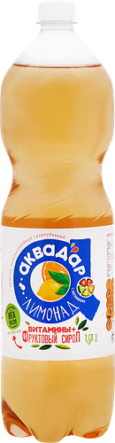 Лимонад Аквадар газированный 1.5 л
