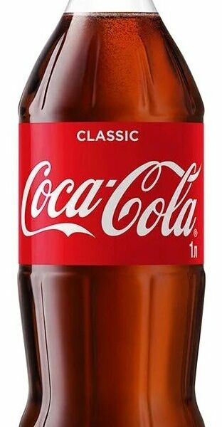 Напиток газированный Coca Cola, 1л