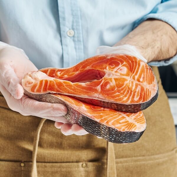 Форель стейк охлажденный