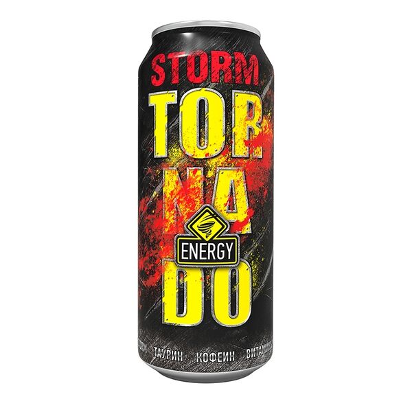 Напиток энергетический Tornado Energy Storm, 450 мл