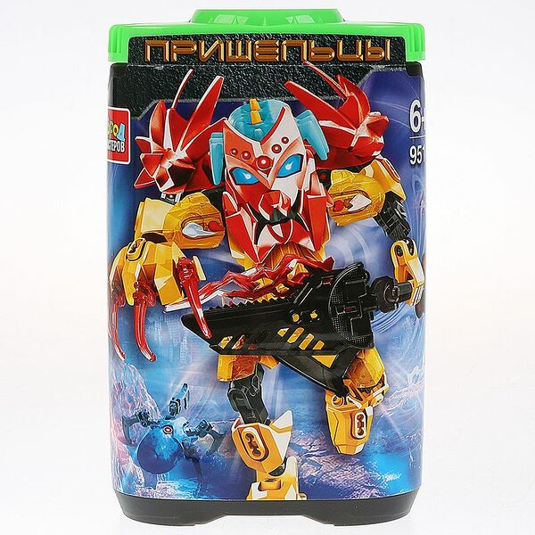 Игрушка Город Мастеров Конструктор в банке