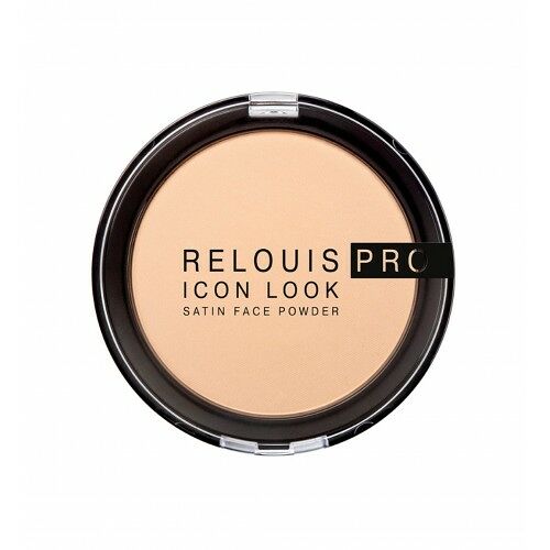 Пудра компактная RELOUIS PRO Icon Look Satin Face Powder тон 00