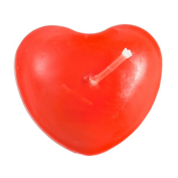 Cвечи чайные, 6шт, сердечки