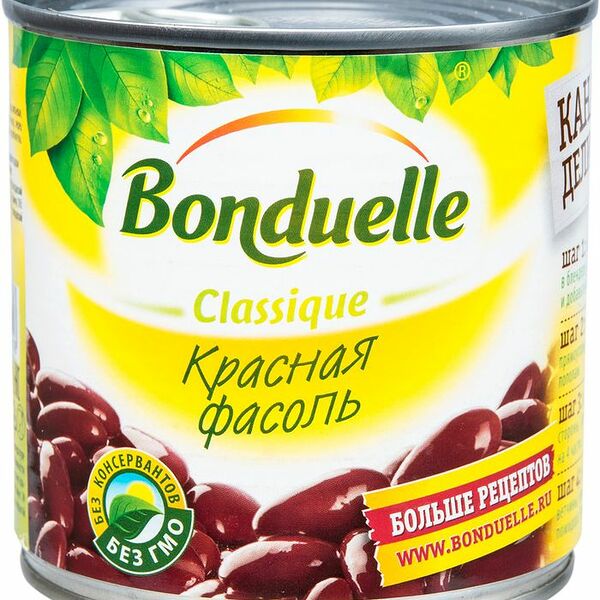 Фасоль Bonduelle Classique красная, 400г