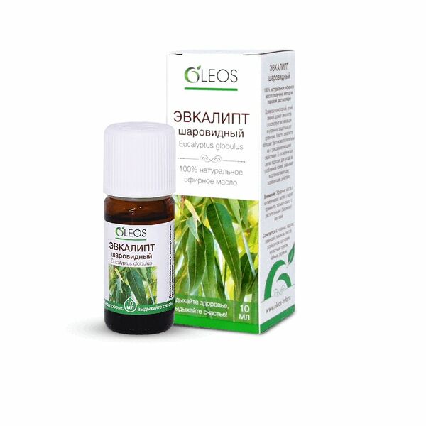 Масло эфирное Oleos Эвкалипт шаровидный 10 мл