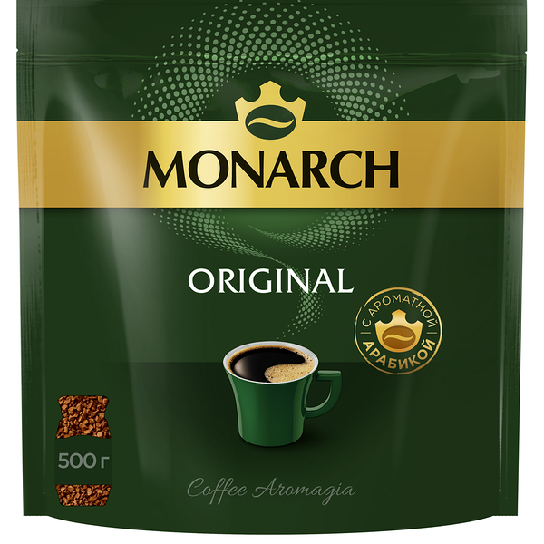 Кофе растворимый Jacobs Monarch, 500г