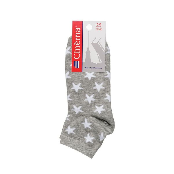 Женские носки Opium 5-2ЛС укороченные с рисунком 