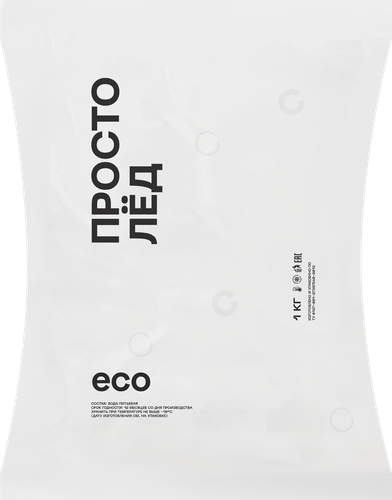 

Лед пищевой cubyce ECO, 1 кг
