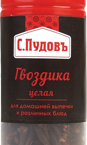 Приправа С.Пудовъ Гвоздика целая 20г