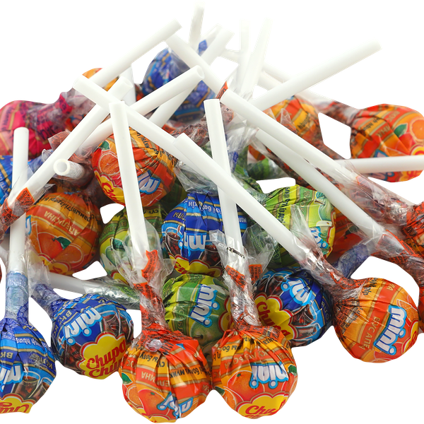 Карамель CHUPA CHUPS ассорти Mini вес до 250 г