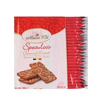 Печенье Maison d'Or сахарное карамельное спекулос 300г, Чешская республика