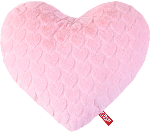 Игрушка мягкая BIGGA Сердце, 35см, без гранул, Арт. 236-028A-35CM