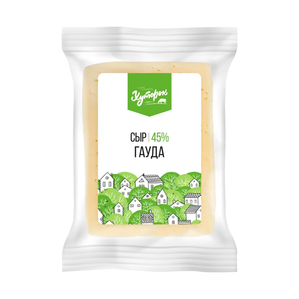 Сыр Хуторок Гауда, 45%