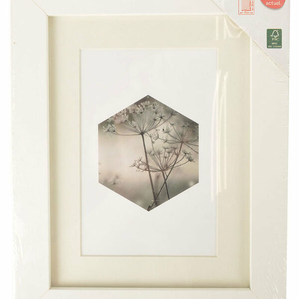 Фоторамка Actuel белая МДФ, 15х20 см