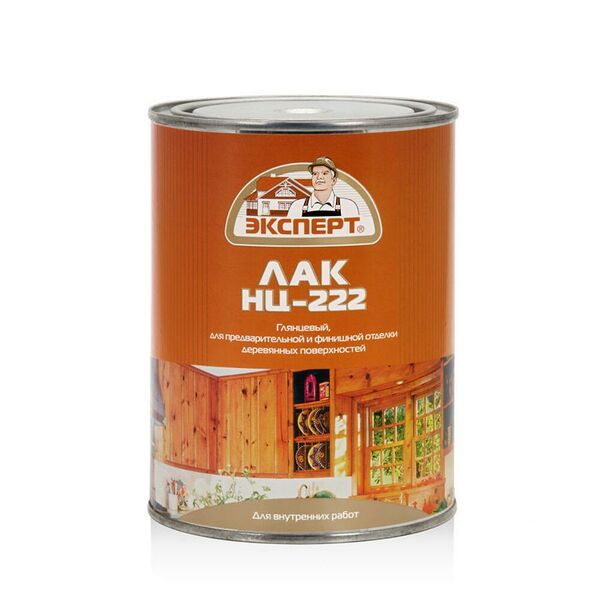 Лак мебельный ЭКСПЕРТ НЦ-222М, глянцевый, 0,7 кг