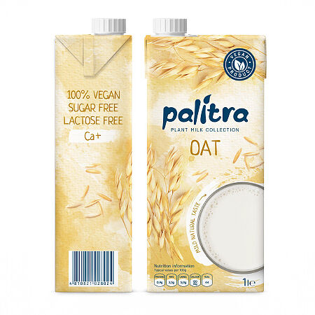 Напиток овсяный Palitra стерил 1л