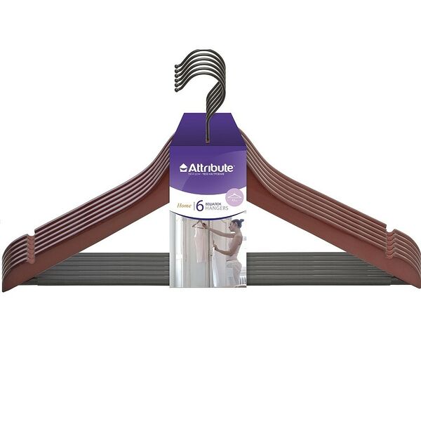 Набор вешалок для одежды ATTRIBUTE, в ассортименте
