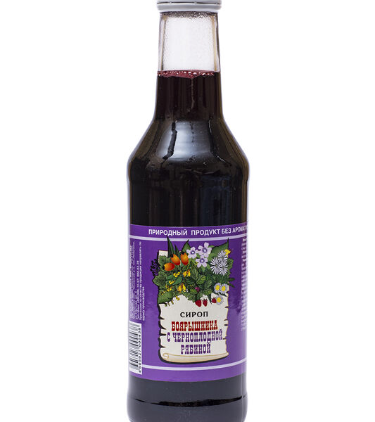 Сироп боярышника с черноплодной рябиной 250 мл
