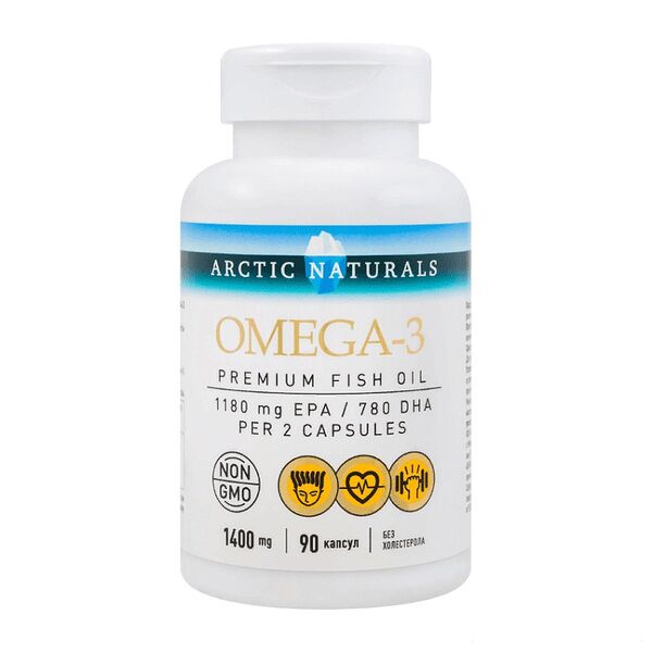 Арктик Нэйчералс Омега 3 капс.№90