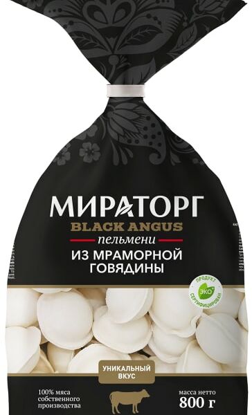 Пельмени Мираторг из мраморной говядины 800г