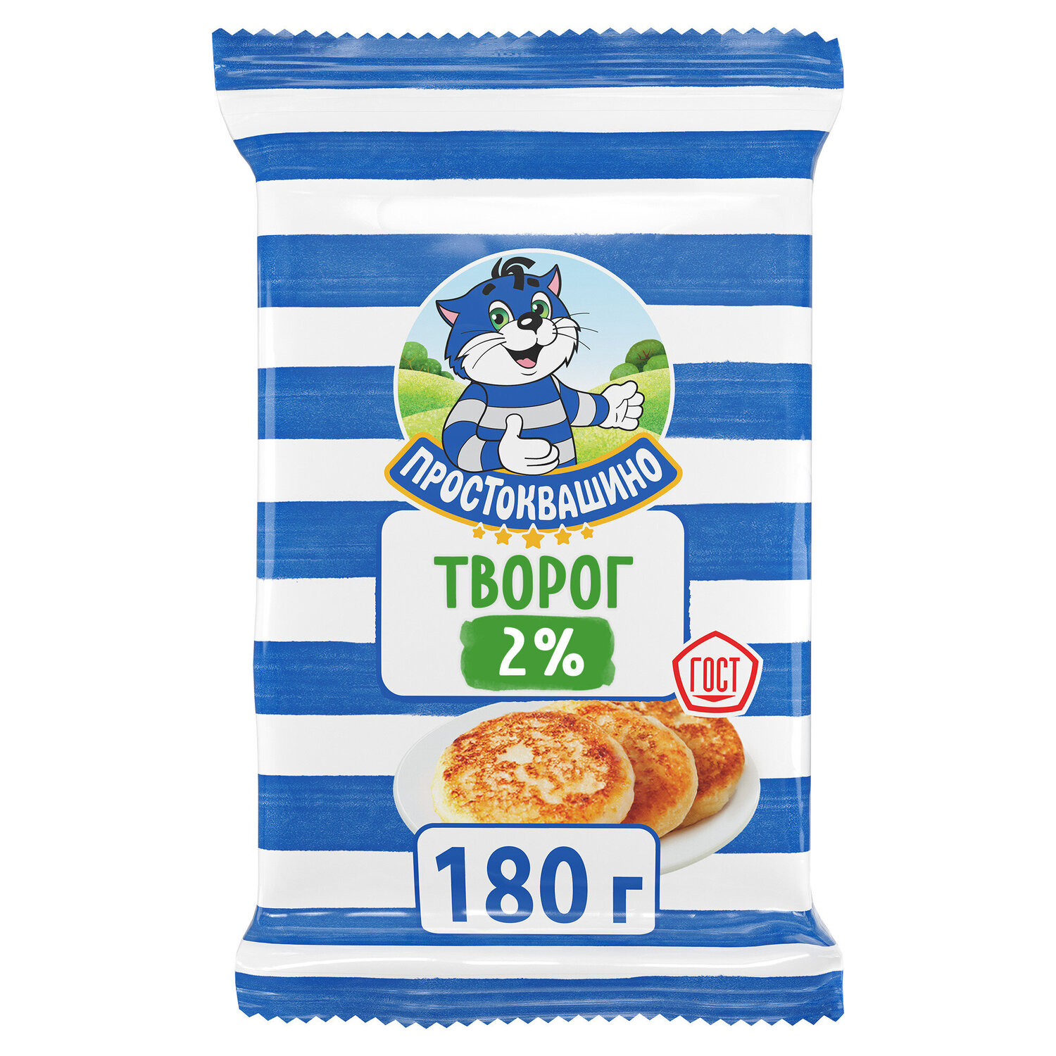 

Творог Простоквашино 2% 180 г