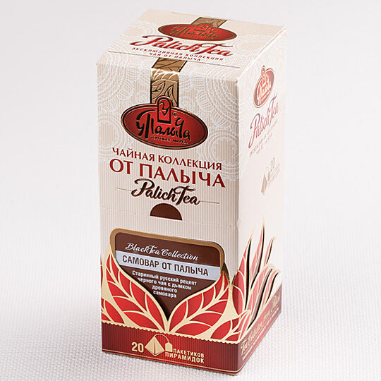 Чай Самовар фасованный 40г (20 пакетиков-пирамидок)