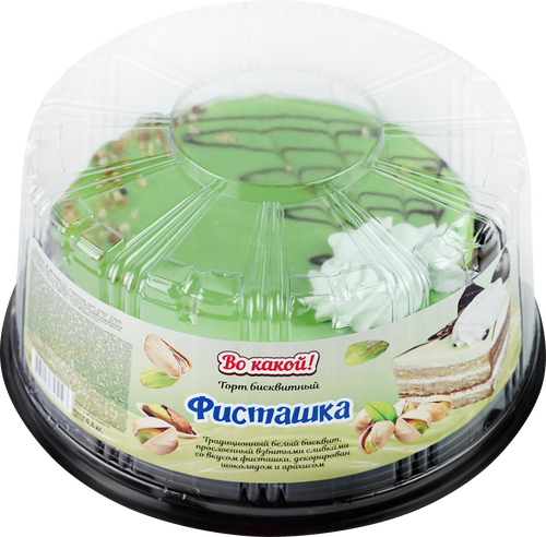 

Торт Во какой! Фисташка 600 г