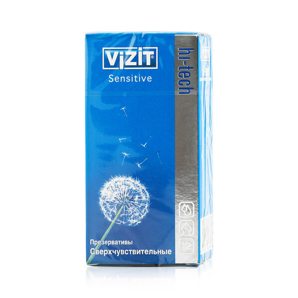 Vizit Hi-Tech Sensitive презервативы сверхчувствительные