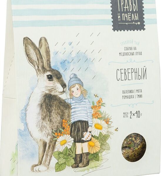 Чай травяной Травы и пчелы Северный 80г