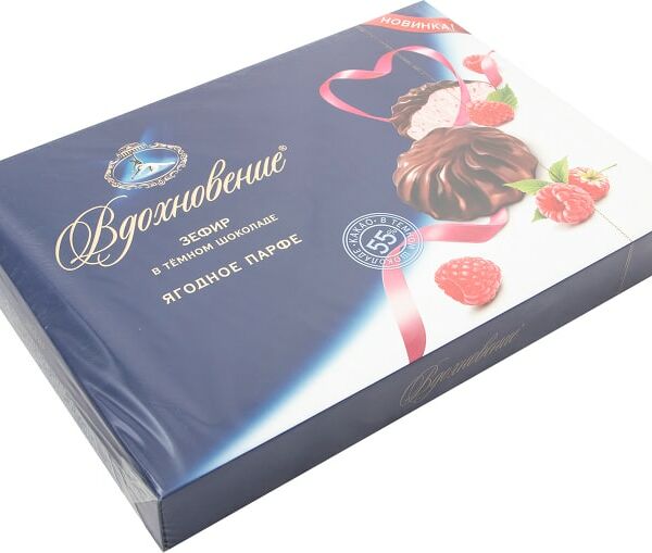 Зефир Вдохновение Ягодное парфе в темном шоколаде 245г