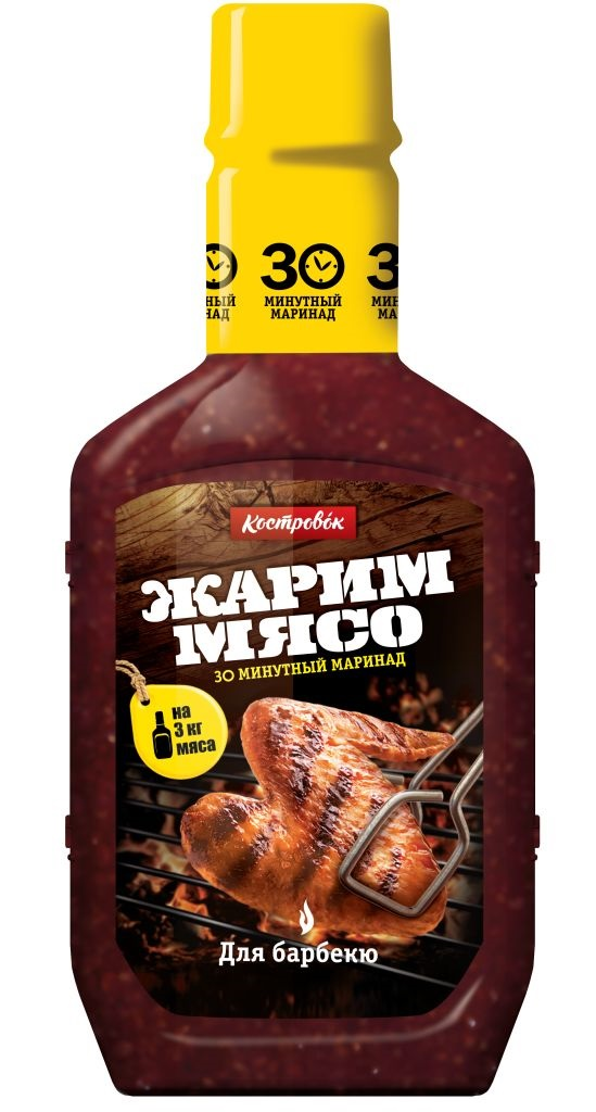 

Маринад для барбекю Костровок Жарим мясо 300 г