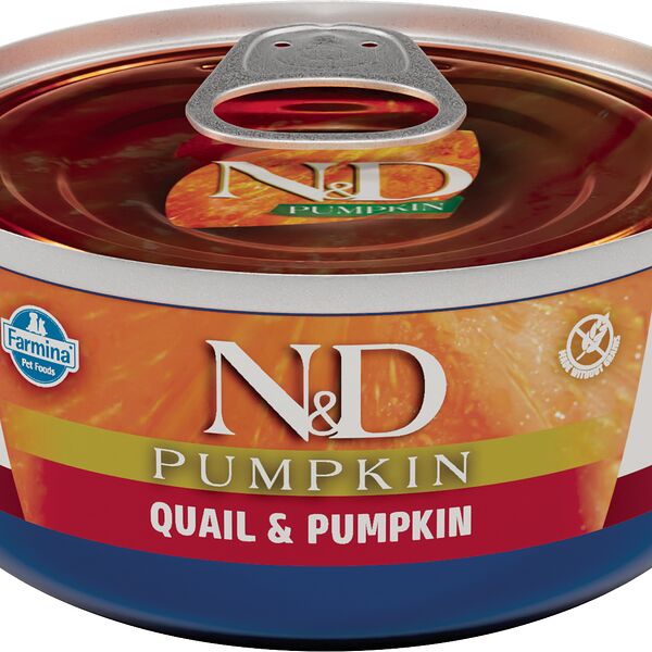 Farmina N&D Cat Pumpkin консервы для взрослых кошек Перепел и тыква