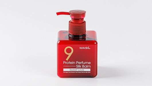 Бальзам несмываемый для поврежденных волос протеиновый с ароматом ириса Masil 9