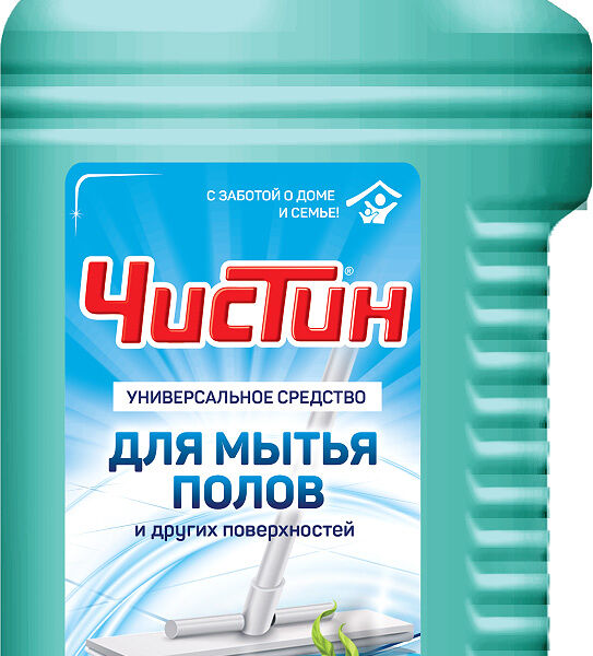 Средство для мытья полов Чистин универсальное Морская волна 1000 мл