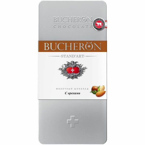 Шоколад Bucheron молочный с орехами 100 г