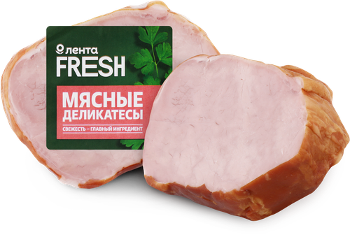 

Карбонад ЛЕНТА FRESH Традиционный копчено-вареный вес